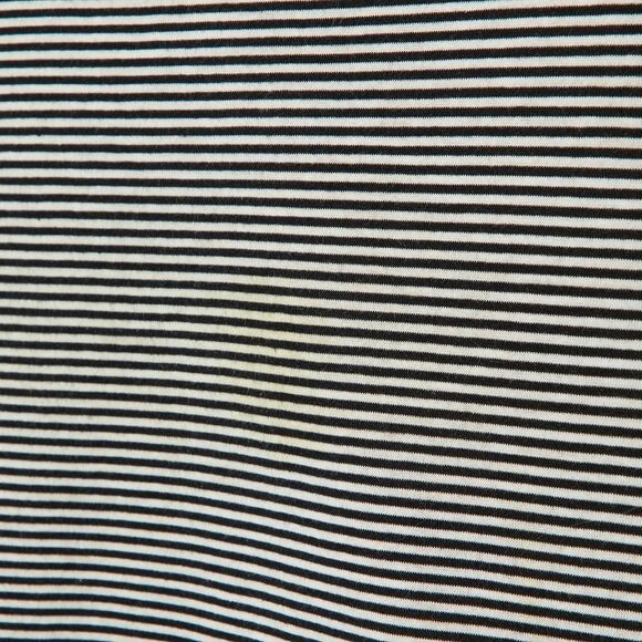 Red Valentino Monochrome Striped Bow Detail T-Shirt M